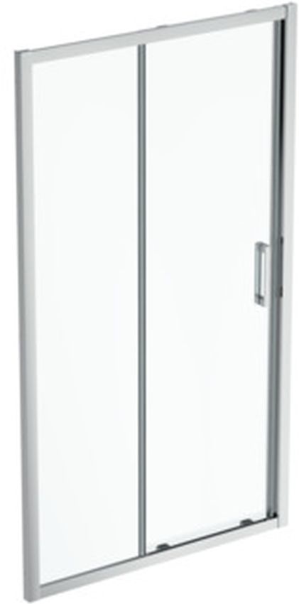 Ideal Standard Connect 2 drzwi prysznicowe 105 cm rozsuwane srebrny mat/szkło przezroczyste K9274EO