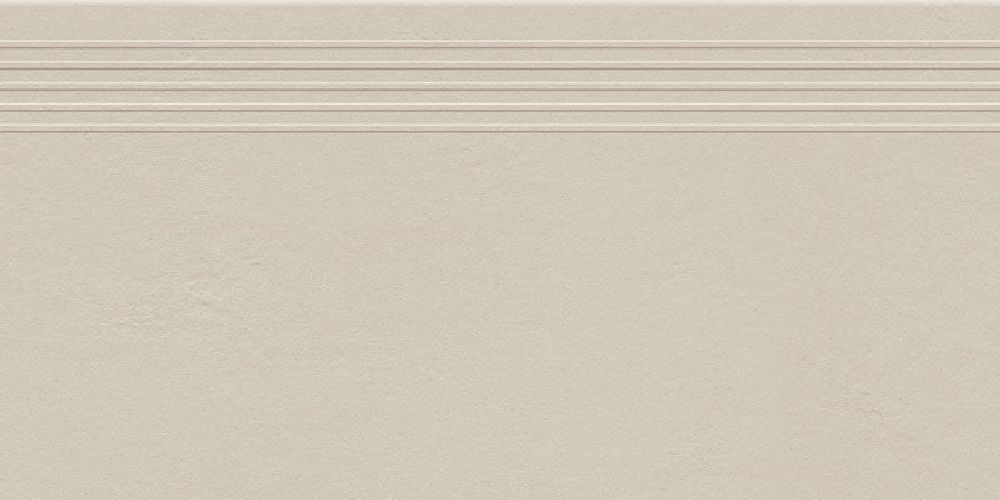 Tubądzin Industrio Cream stopnica 59,8x29,8 cm beżowa