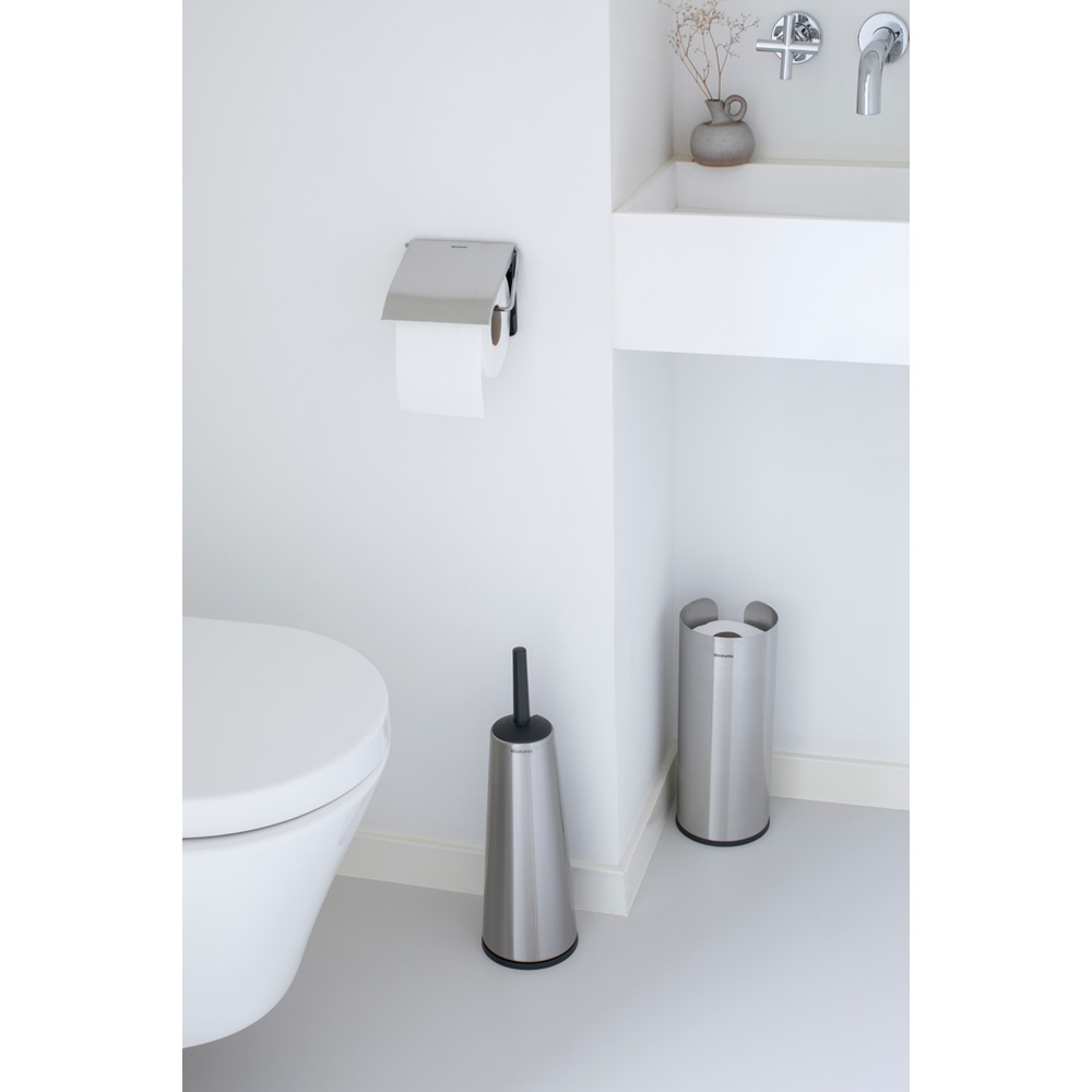 Brabantia ReNew szczotka toaletowa stojąca chrom mat 385285