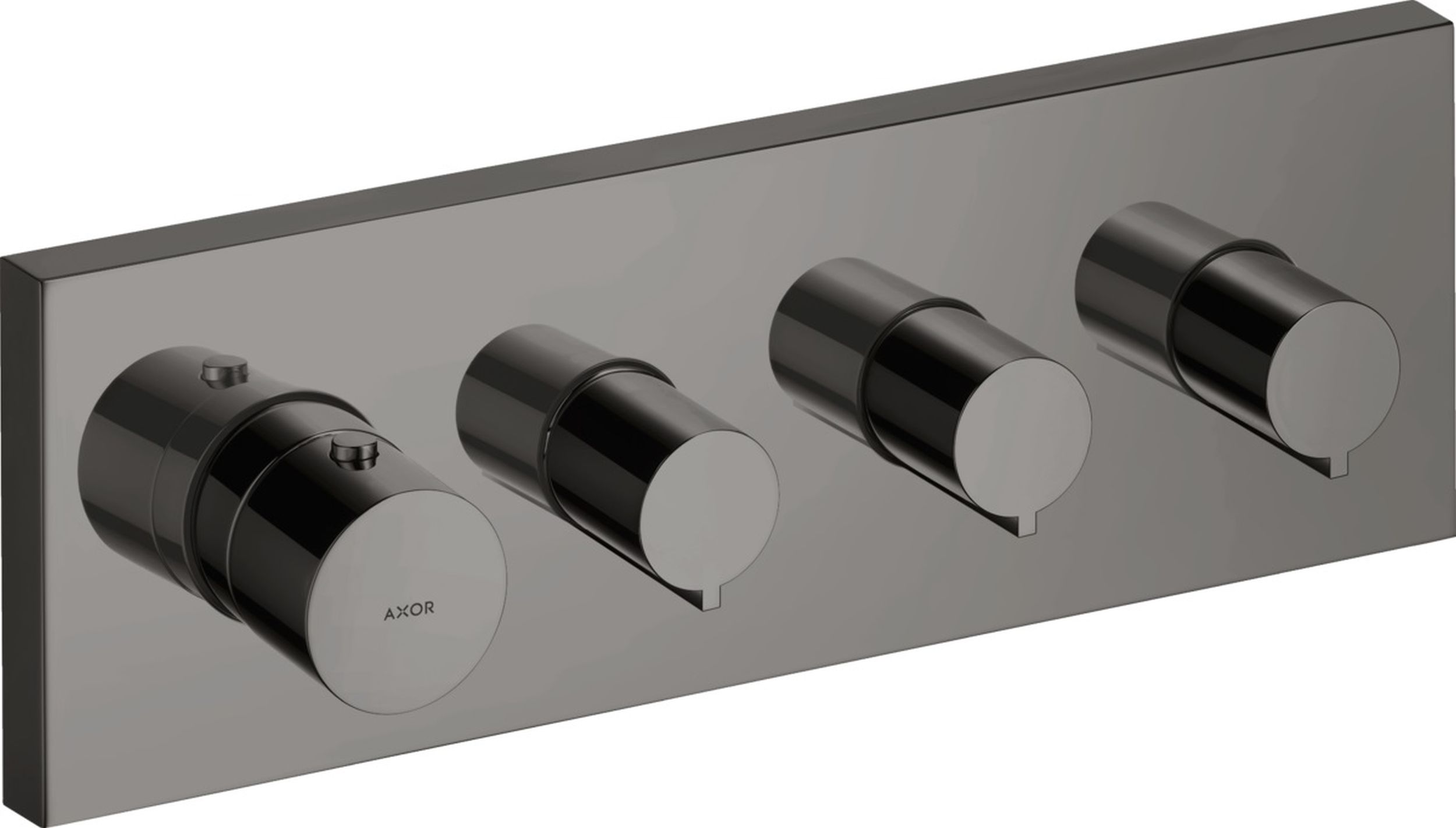 Axor ShowerSolutions moduł prysznicowy podtynkowy termostatyczny czarny chrom polerowany 10751330
