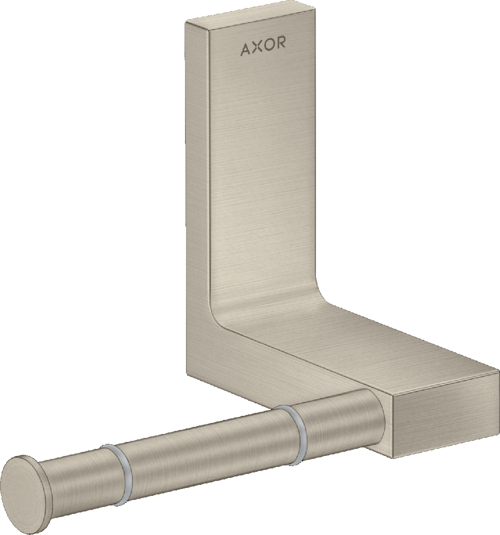 Axor Universal Rectangular uchwyt na papier toaletowy nikiel szczotkowany 42656820
