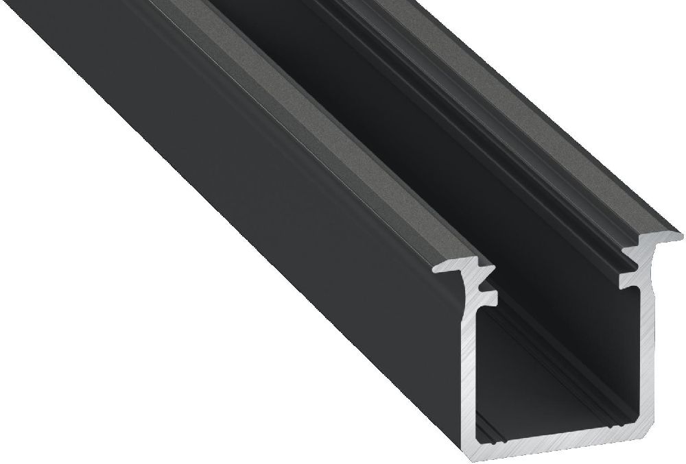 Milagro profil do taśmy LED 100 cm czarny EKPR6367