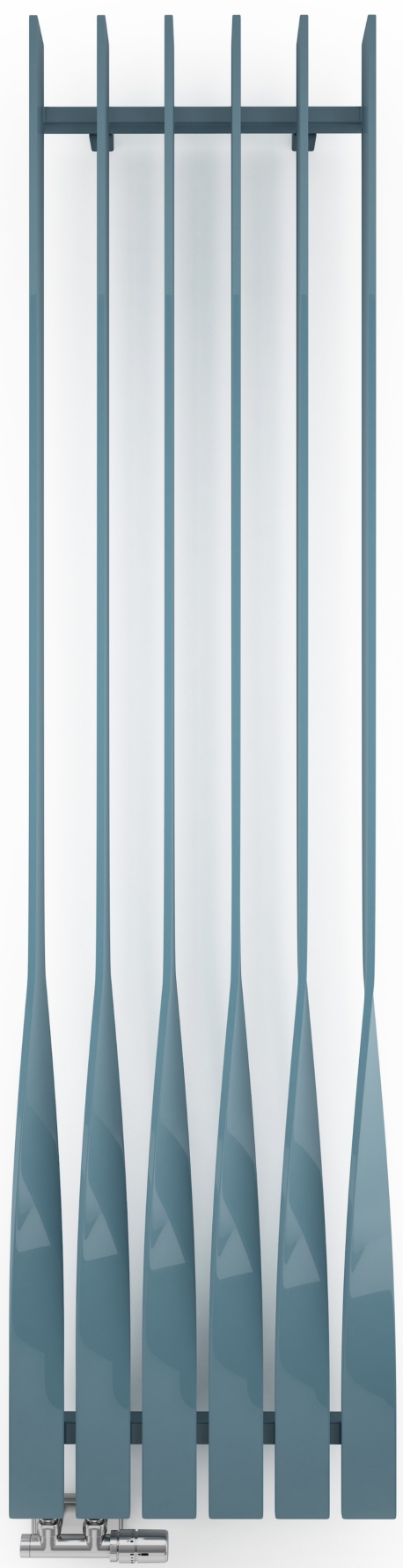Terma Cyklon V grzejnik łazienkowy 160x49,5 cm biały WGCYV160049K916YL