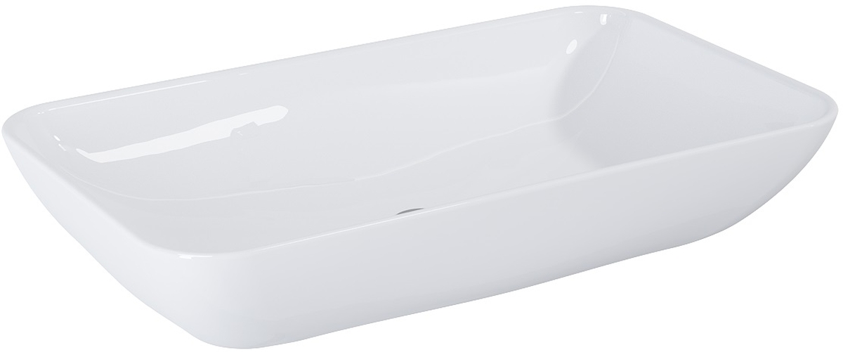 Elita Fresi umywalka 70x40 cm prostokątna nablatowa biała RE040700168060 - Wysyłka w 24h