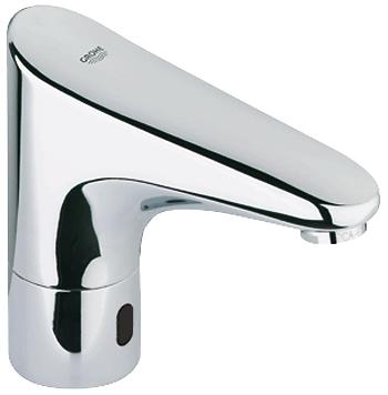Grohe Europlus E bateria umywalkowa elektroniczna z transformatorem chrom 36016001