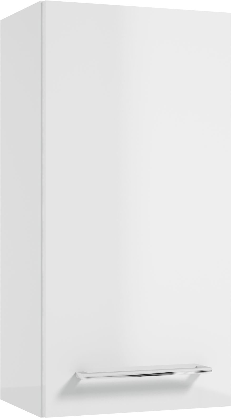 O NAS Metro System szafka 30 cm wisząca boczna biały/chrom 190-Z-03002 - Wysyłka w 24h