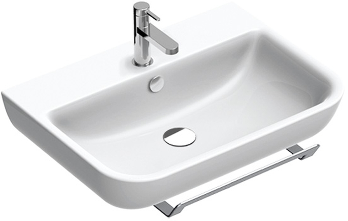 Catalano Sfera umywalka 65x48 cm półokrągła ścienna biała 0720651001