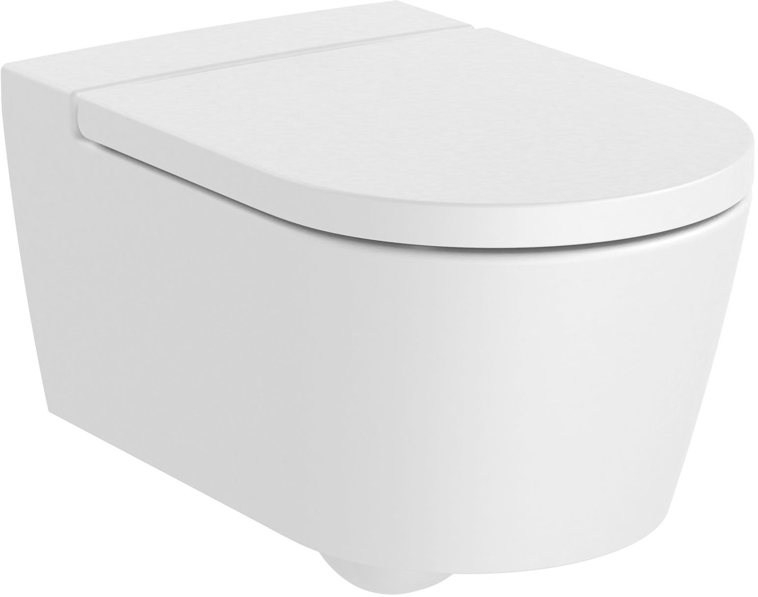 Roca Inspira miska WC wisząca bez kołnierza biały mat A346527620 - Wysyłka w 24h