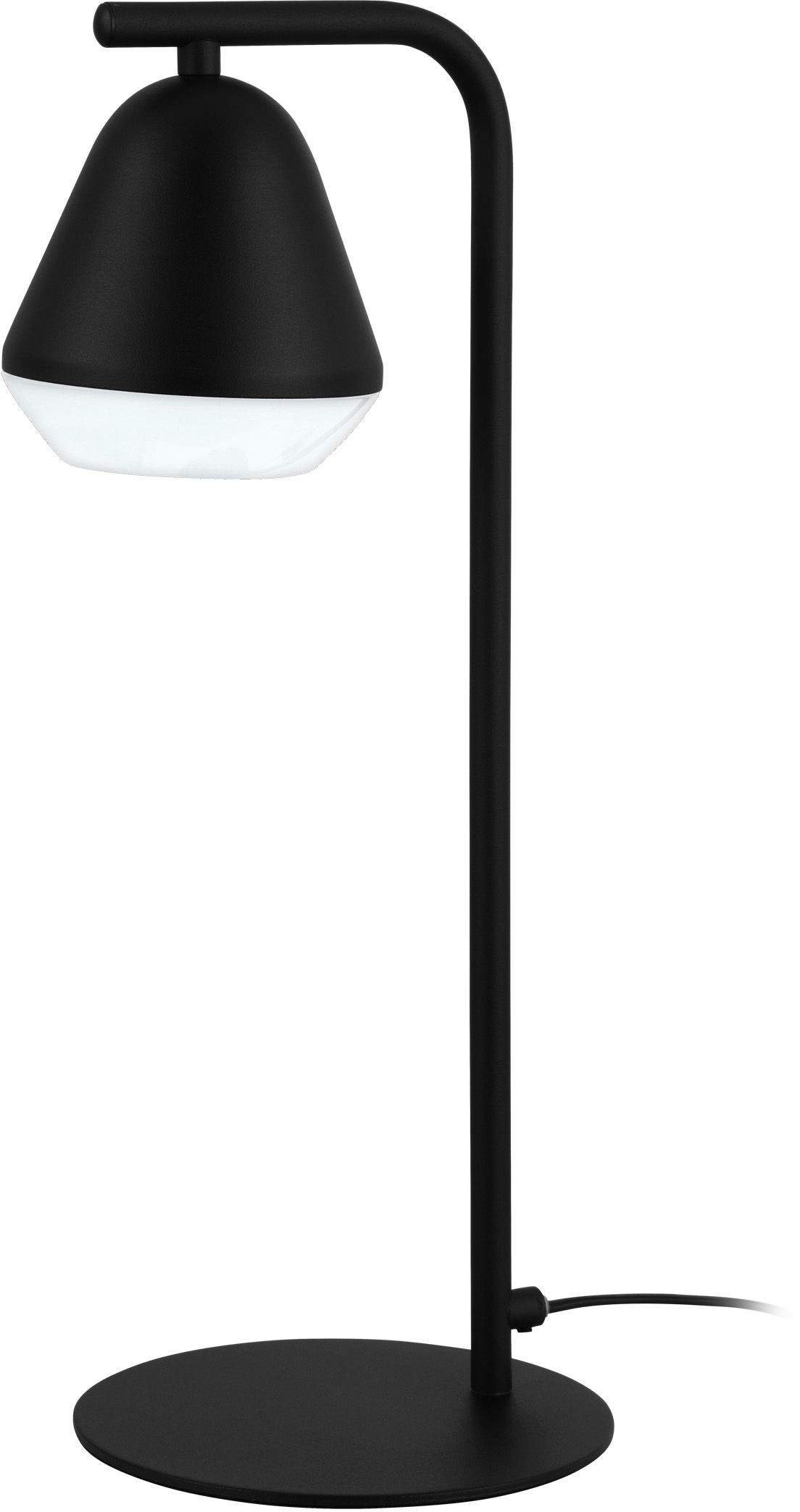 Eglo Palbieta lampa stołowa 1x3W czarny/przezroczysty/satyna 99035 - Wysyłka w 24h