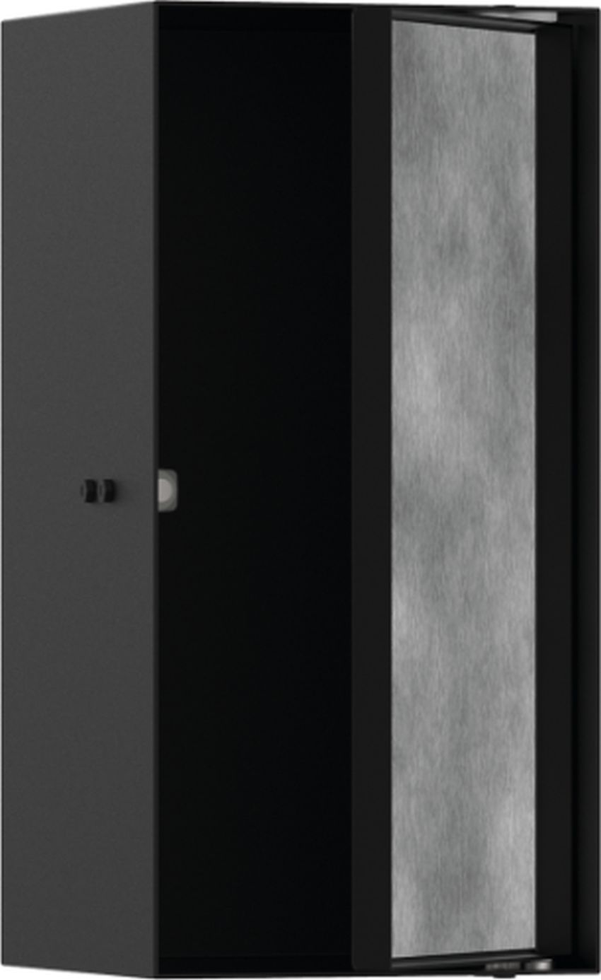 Hansgrohe XtraStoris półka wnękowa 30x15x14 cm czarny mat 56088670
