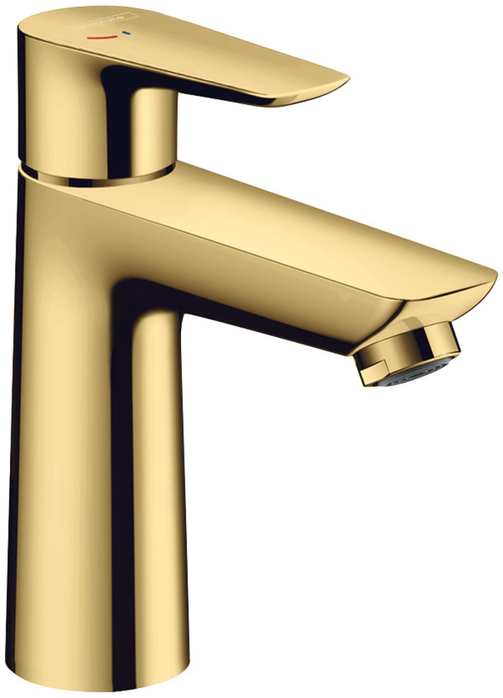 Hansgrohe Talis E bateria umywalkowa stojąca złoty optyczny polerowany 71714990