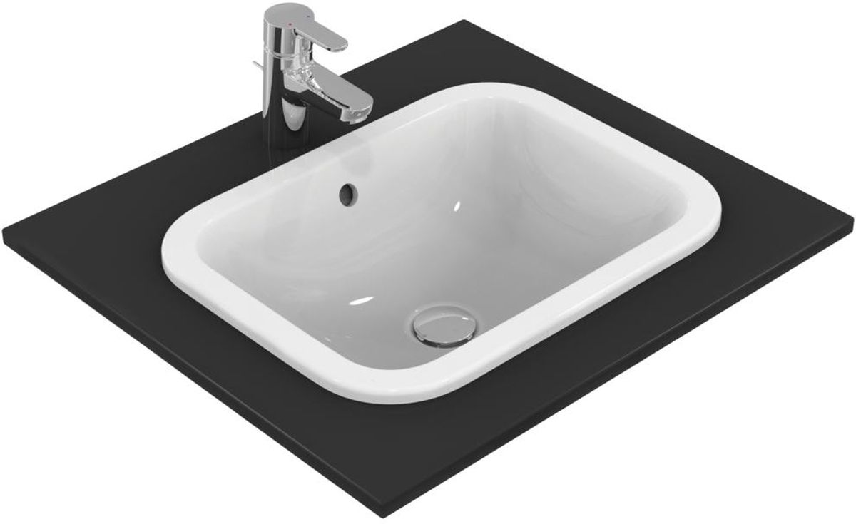 Ideal Standard Connect umywalka 50x38 cm wpuszczana prostokątna biała E505701