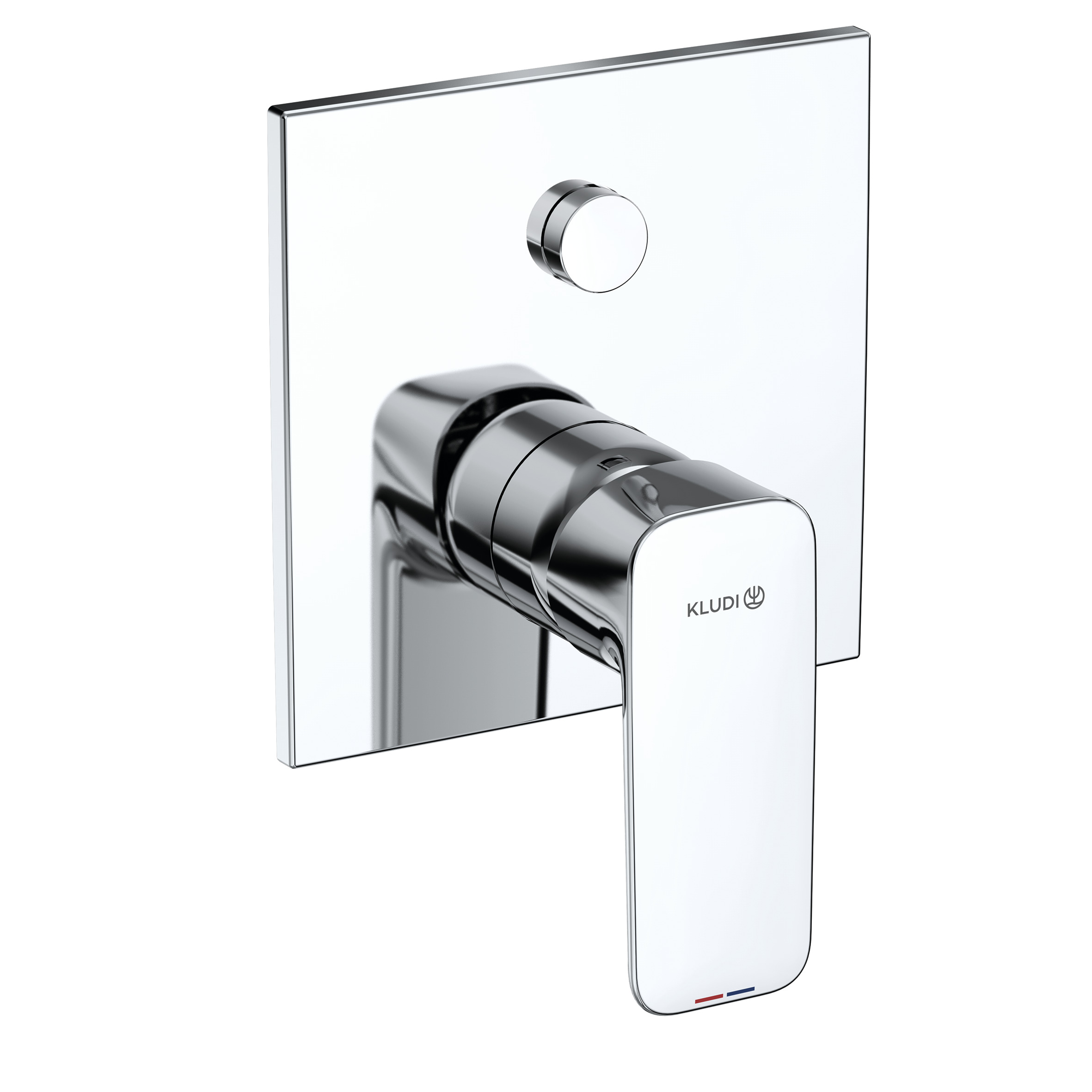 Kludi Pure&Style bateria wannowo-prysznicowa podtynkowa chrom 407590575