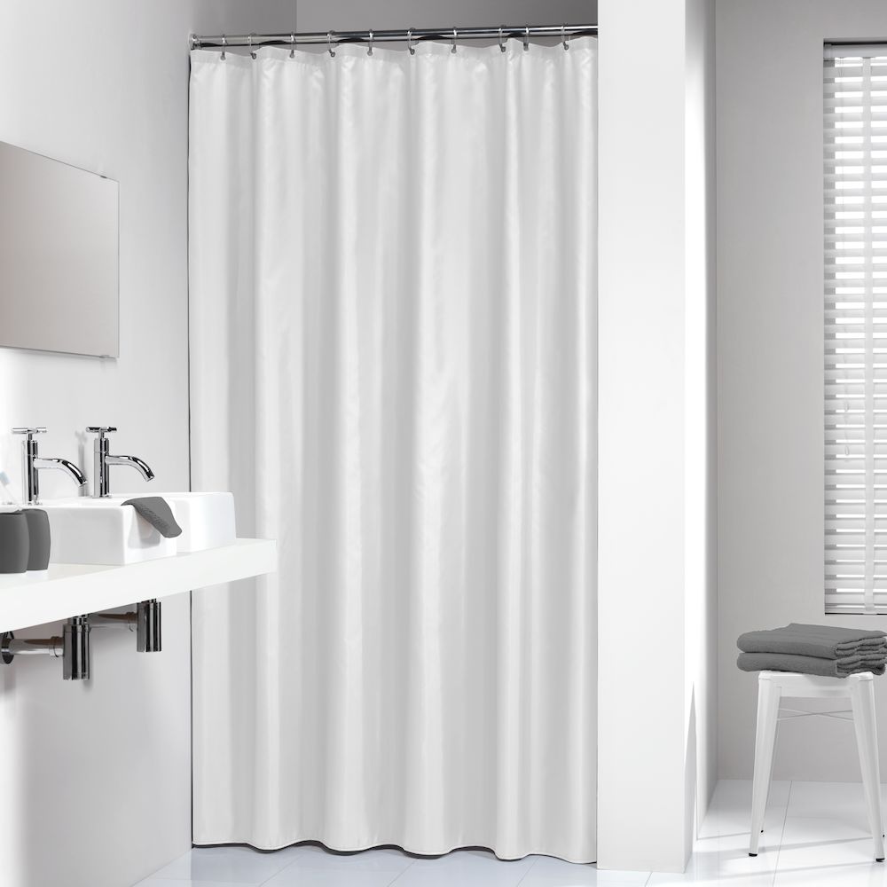 Sealskin Granada zasłona prysznicowa 180x200 cm PEVA biały 217001310 - Wysyłka w 24h