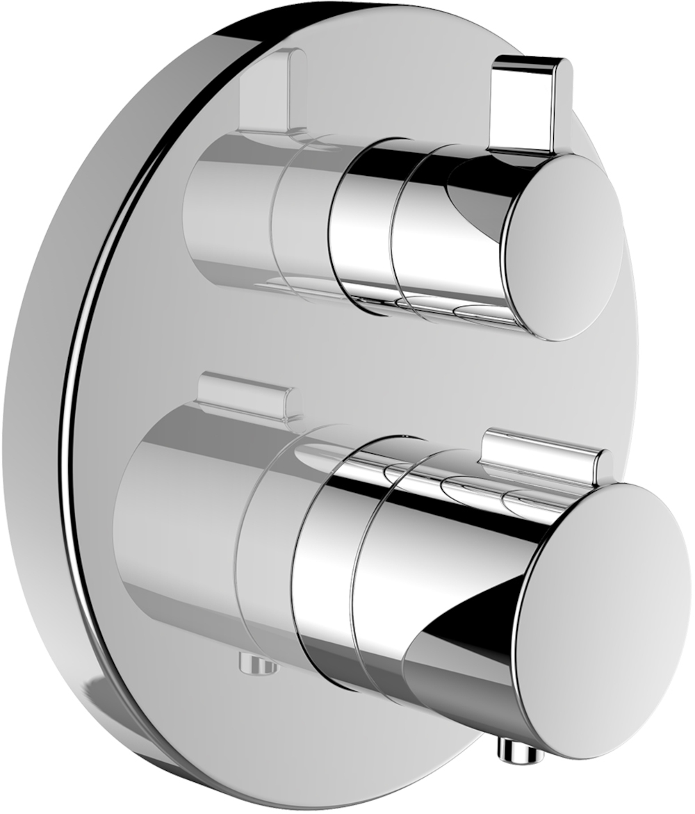 Laufen City Therm bateria wannowo-prysznicowa podtynkowa chrom HF905475100000