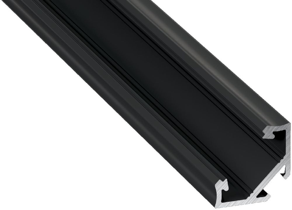 Milagro profil do taśmy LED 100 cm czarny EKPR6350