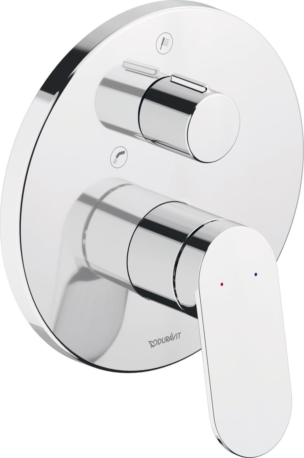 Duravit Wave bateria wannowo-prysznicowa podtynkowa chrom błyszczący WA5210012010 - Wysyłka w 24h