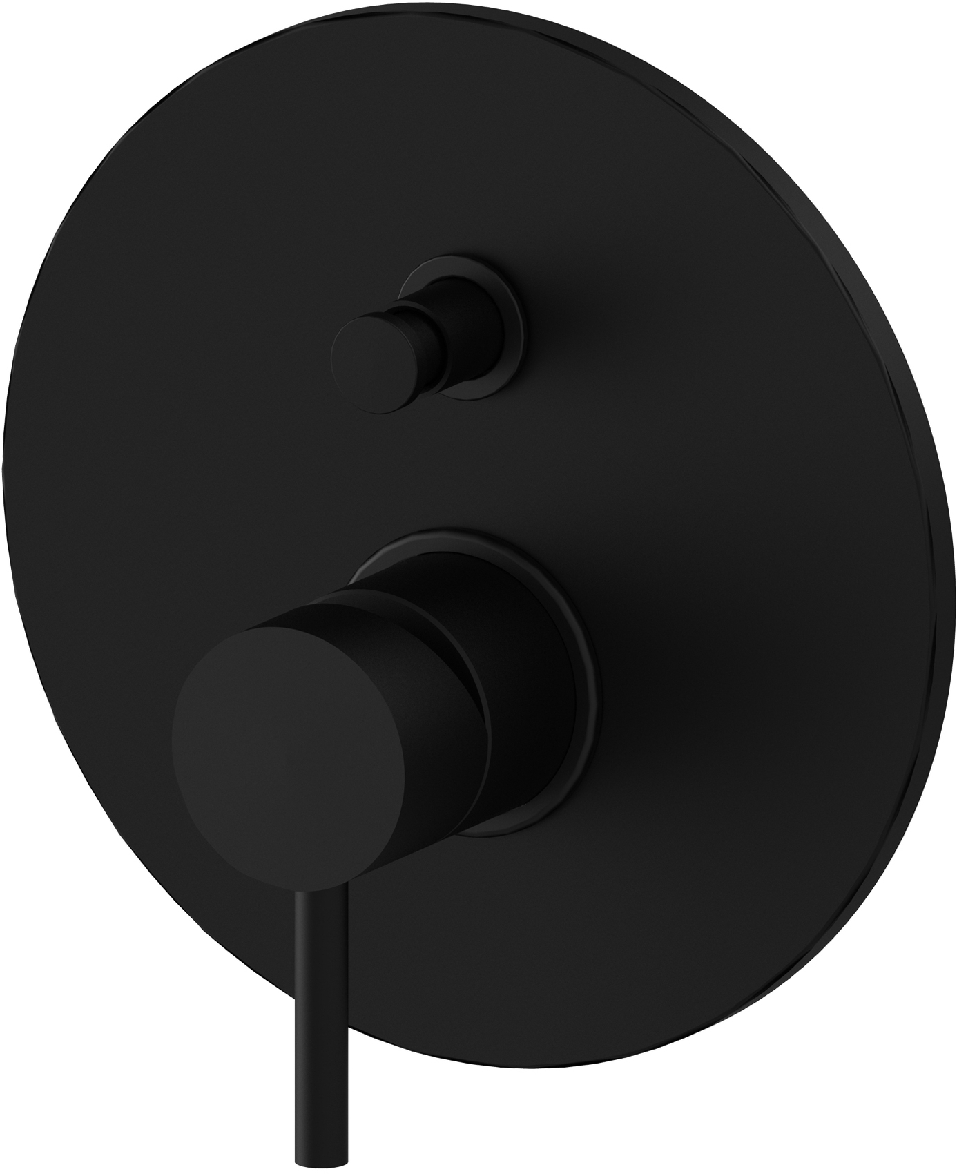 Paffoni Light bateria wannowo-prysznicowa podtynkowa czarny mat LIG015NO