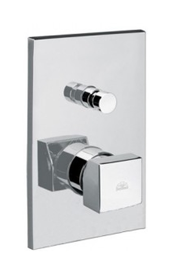 Paffoni Level Cubo bateria wannowo-prysznicowa podtynkowa LEC015CR