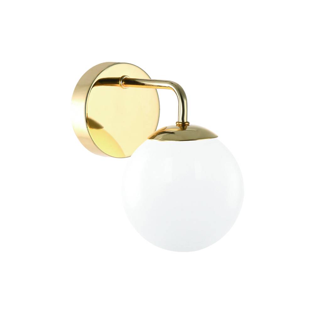 Orlicki Design Bao Parette Gold kinkiet 1x8W złoty/biały połysk OR81398 - Wysyłka w 24h