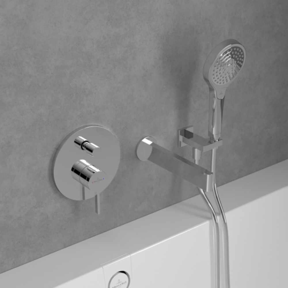 Villeroy & Boch Dawn bateria wannowo-prysznicowa podtynkowa chrom TVS10635311061 - Wysyłka w 24h