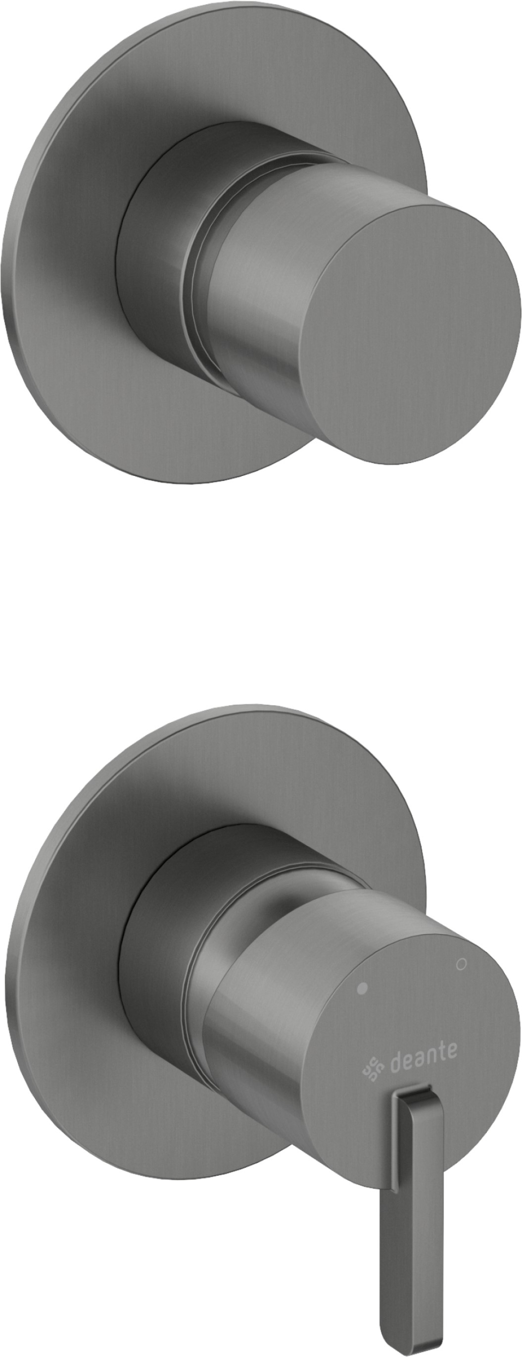 Deante Silia bateria wannowo-prysznicowa podtynkowa titanium BQS_D44P