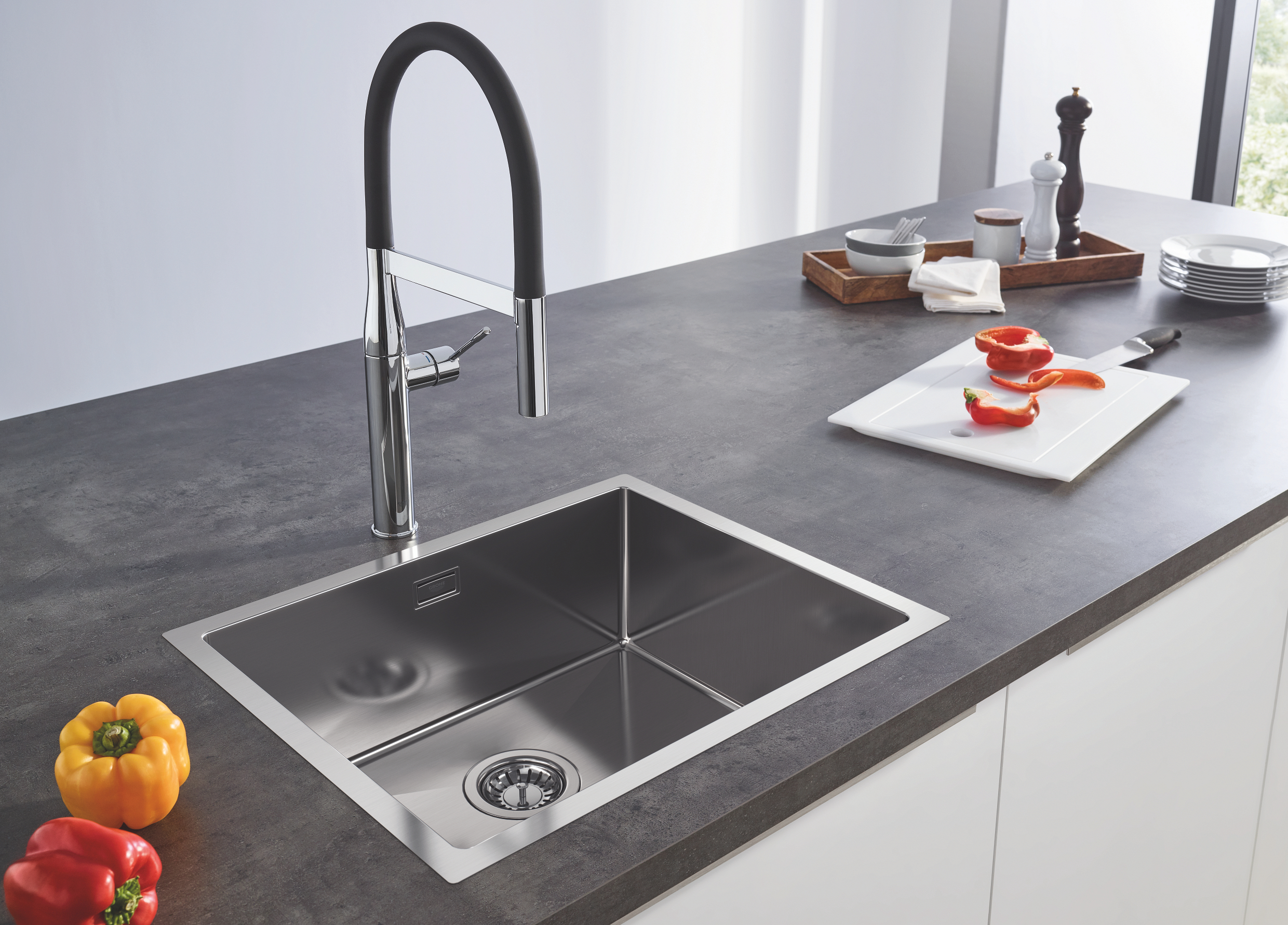 Grohe K700 zlewozmywak stalowy 55x45 cm 31726SD0 - Wysyłka w 24h