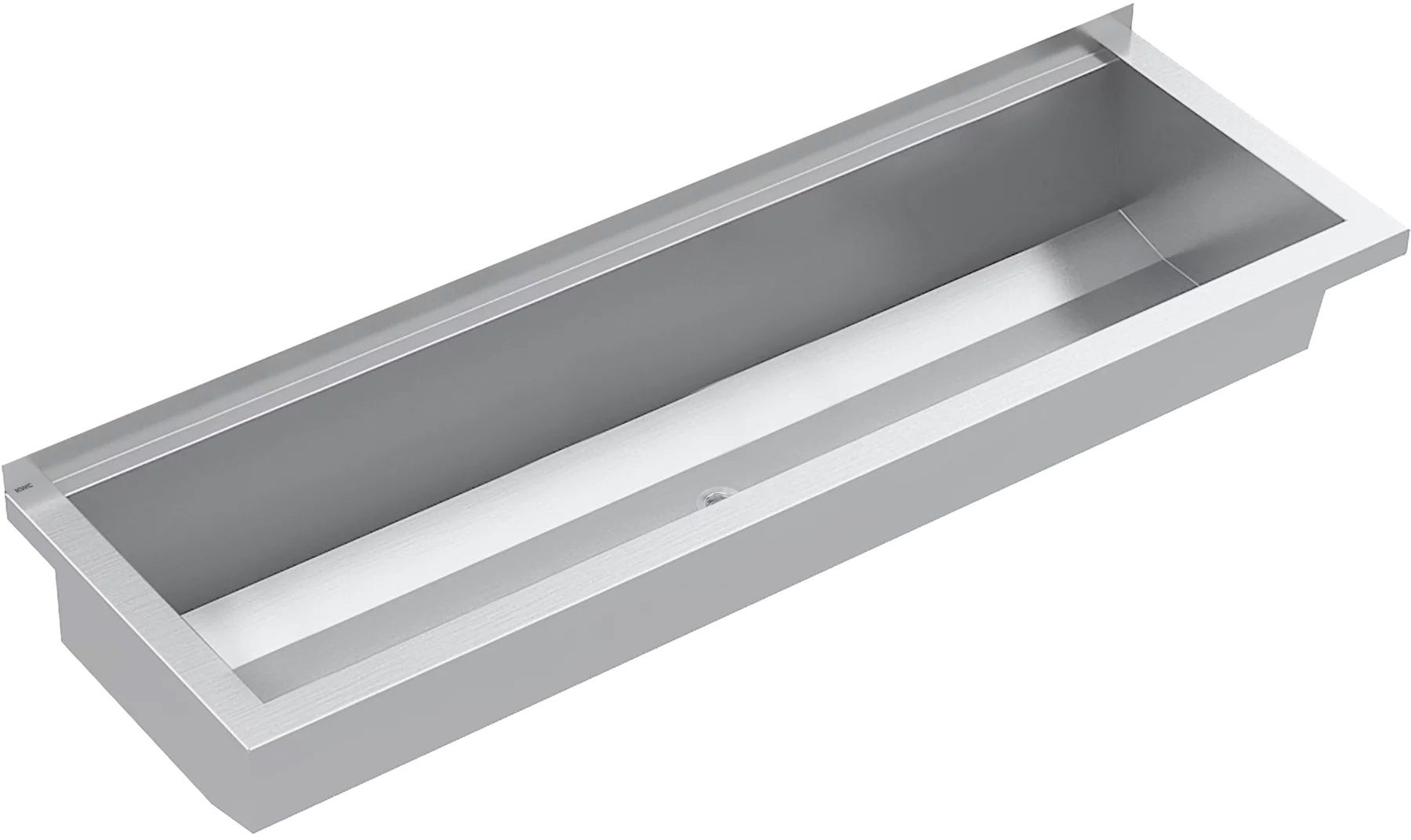 KWC Planox PL12 umywalka rynnowa 120x38,2 cm stalowa 2030043779
