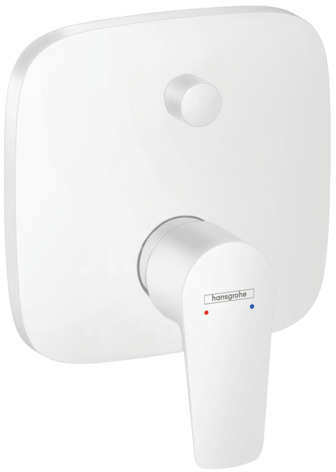 Hansgrohe Talis E bateria wannowo-prysznicowa podtynkowa biały mat 71745700