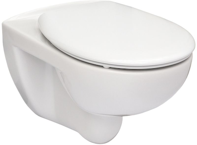 Roca Victoria miska WC wisząca bez kołnierza biały A346393000 - Wysyłka w 24h