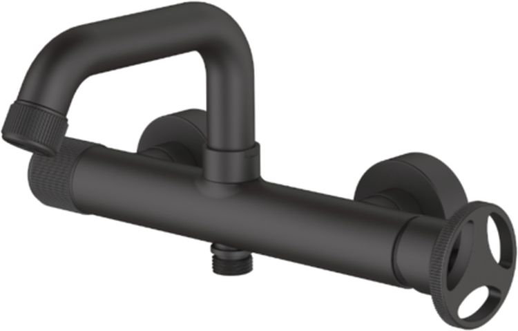 Sea-Horse Loftea Black bateria wannowo-prysznicowa ścienna czarny mat BJV403B