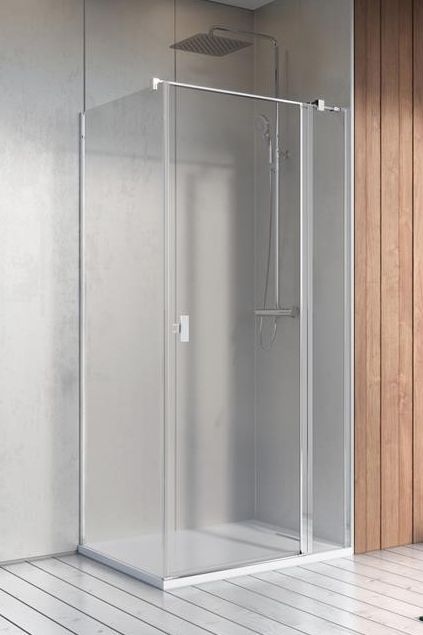 Radaway Nes 8 KDJ II drzwi prysznicowe 90 cm prawe chrom/szkło przezroczyste 10086090-01-01R