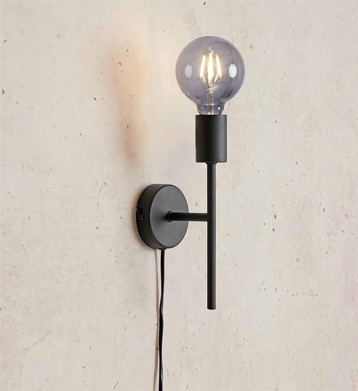 Markslöjd Cielo kinkiet 1x40 W czarny 108686