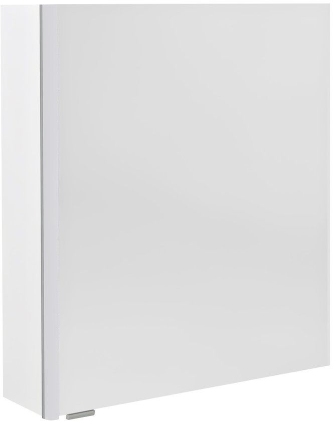 Sapho Alix szafka 66 cm lustrzana z oświetleniem LED biała AX166-0030