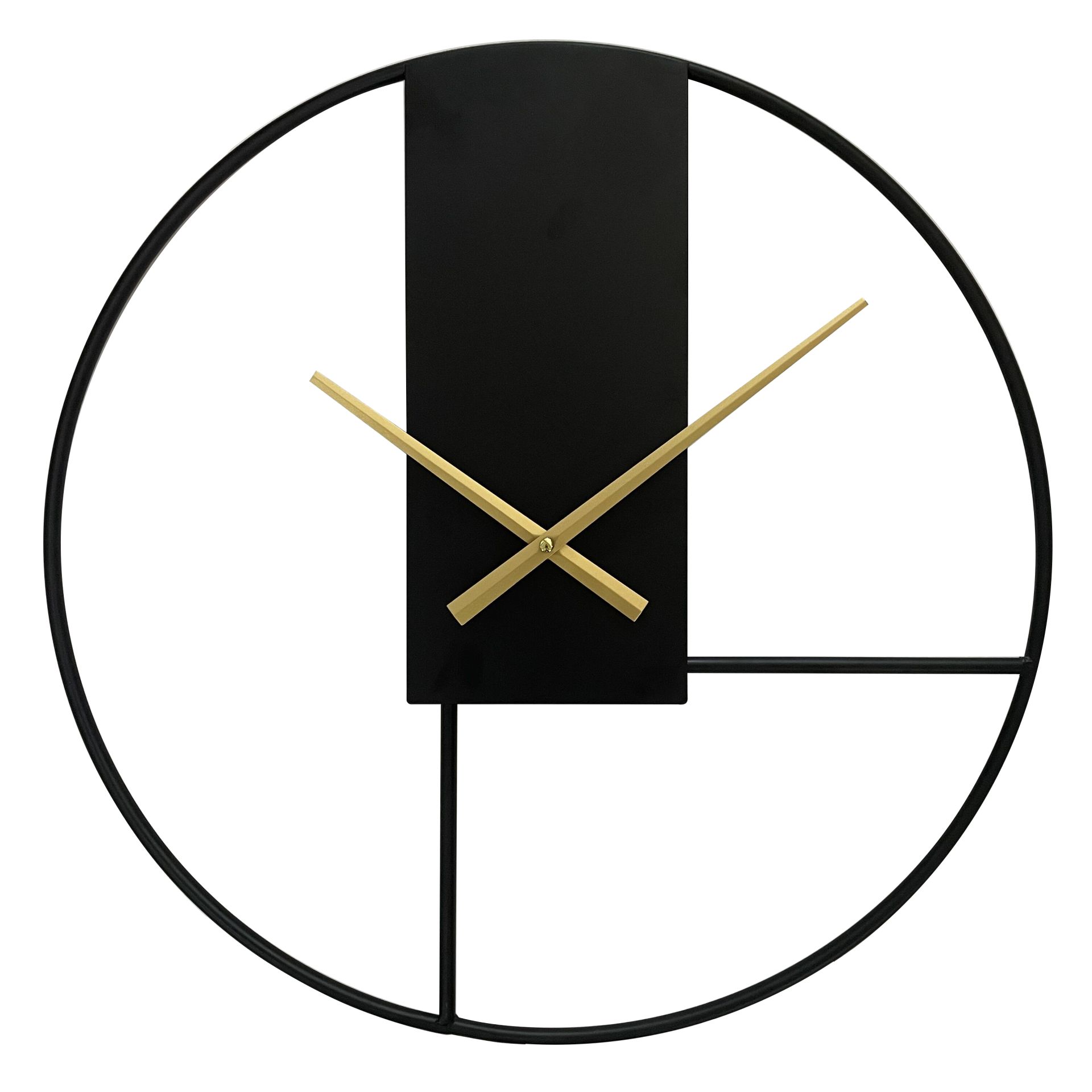 Splendid Timo zegar ścienny czarny-złoty AZ-TIMO - Wysyłka w 24h