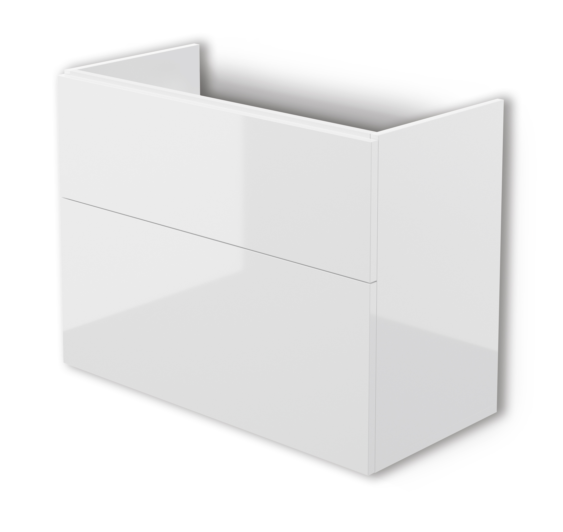 Deante Tubo szafka 80x38,5x60 cm podumywalkowa wisząca biała STU_6U81