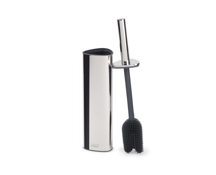 Joseph Joseph Easy Store Luxe szczotka toaletowa Flex360 stojąca stal 70583