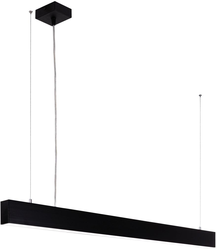 Italux Traversi SL Suspended lampa wisząca 1x26 W biała-czarna PRD-3566-086-BK-830-PN