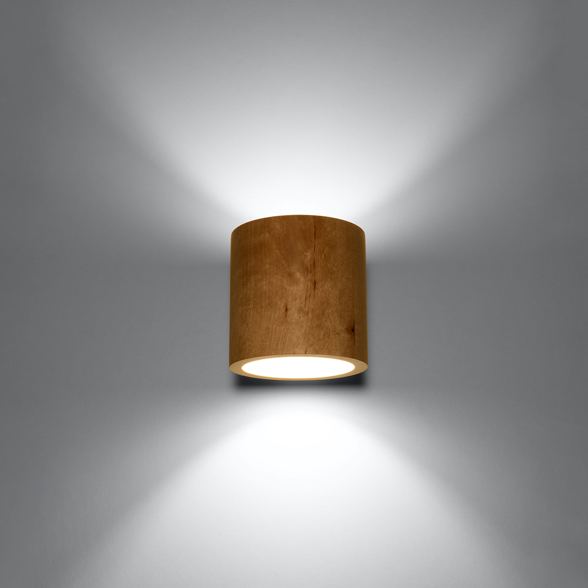 Sollux Lighting Orbis kinkiet 1x4.5W drewno SL.0490