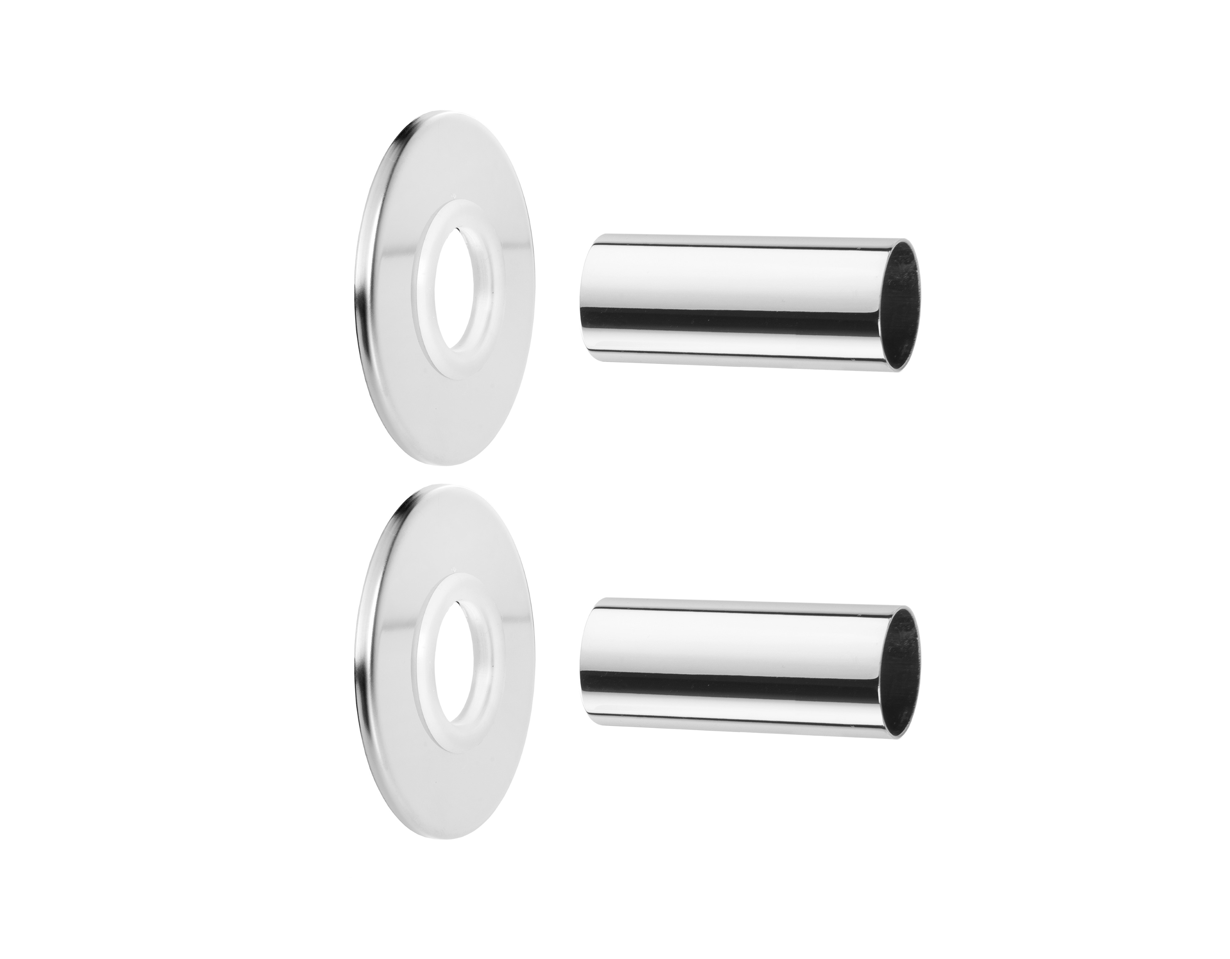 Invena zestaw maskujący do grzejnika chrom UA-11-015 - Wysyłka w 24h