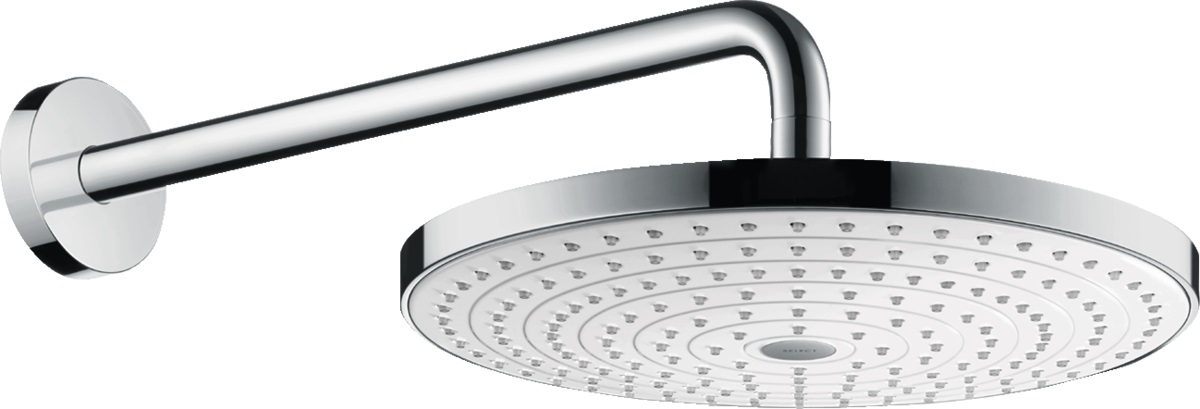 Hansgrohe Raindance Select S deszczownica 30 cm z ramieniem prysznicowym biały/chrom 27378400