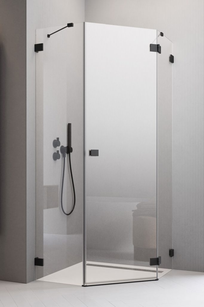 Radaway Essenza Pro PTJ komplet 2 ścianek prysznicowych do kabiny 90x100 cm szkło przezroczyste 10100700-01-01
