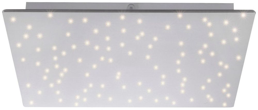 Just Light Sparkle plafon 1x18W stalowy 14671-55