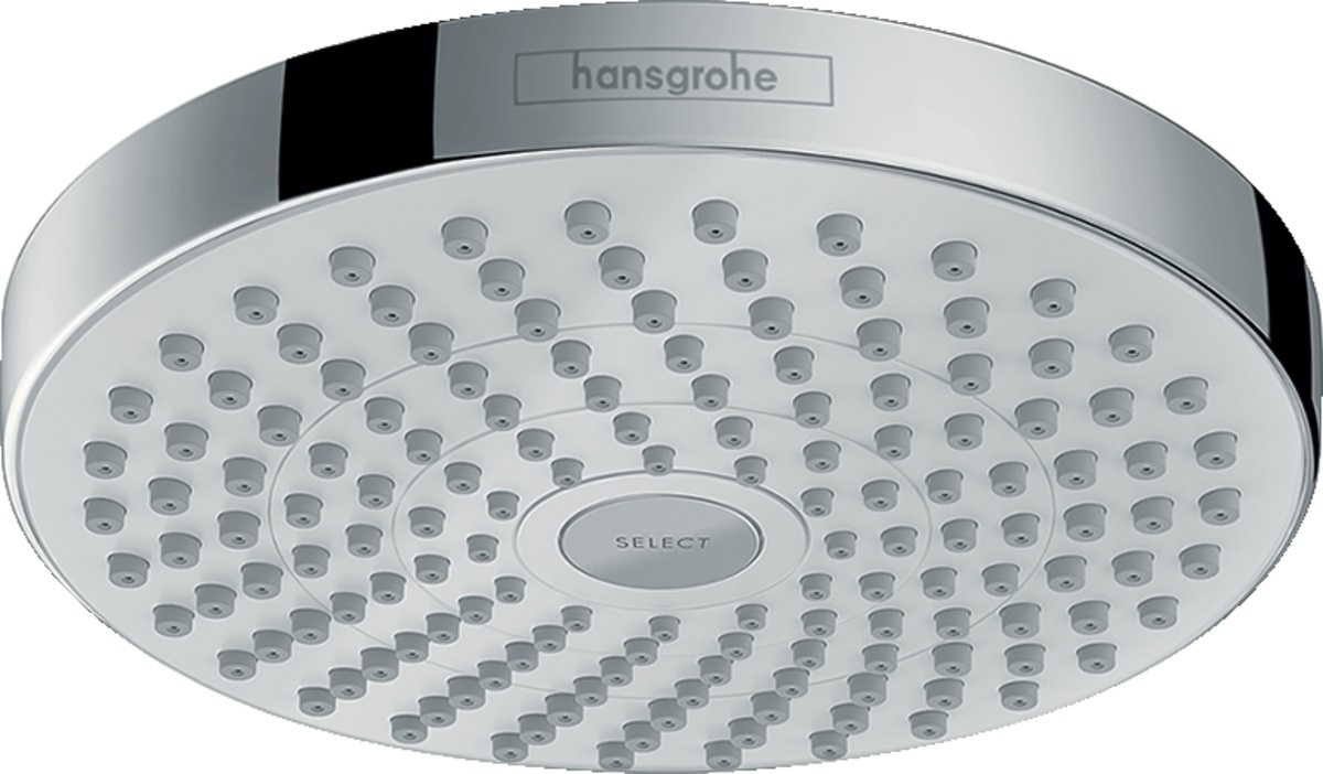Hansgrohe Croma Select S deszczownica 18 cm okrągła biały/chrom 26522400