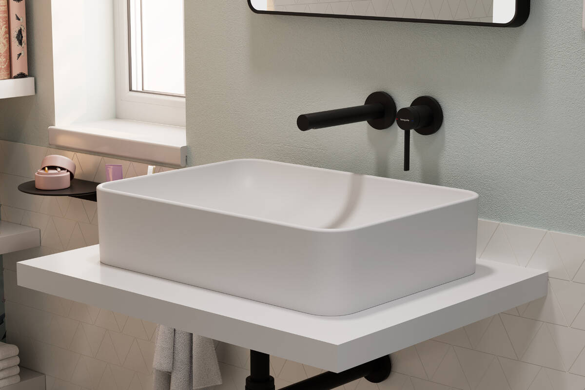 Hansgrohe Zesis S bateria umywalkowa podtynkowa czarna 74750670