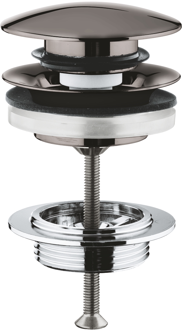Grohe zestaw odpływowy z korkiem hard graphite 65807A00