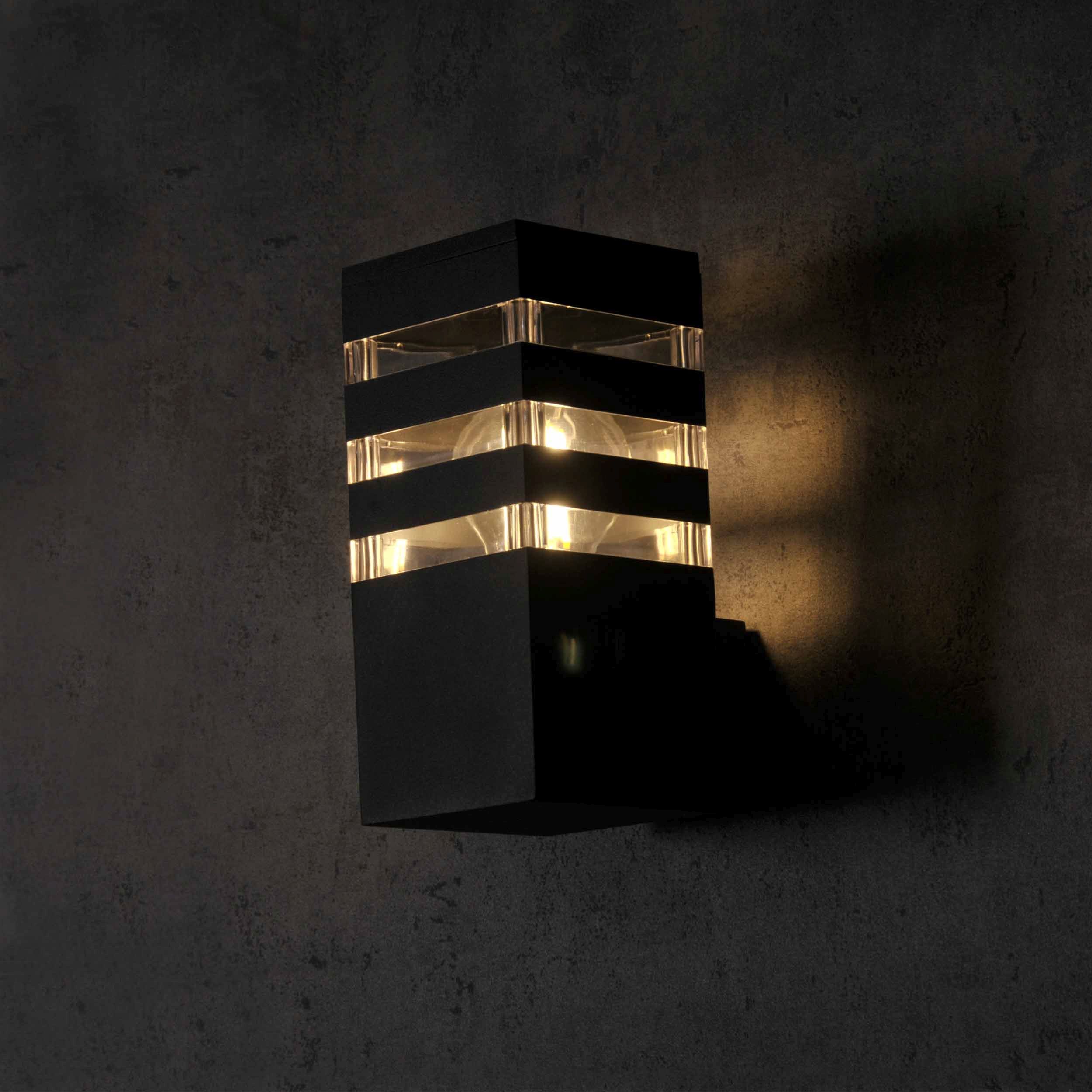 Goldlux Teksas kinkiet zewnętrzny 1x12 W grafitowy 316165 - Wysyłka w 24h
