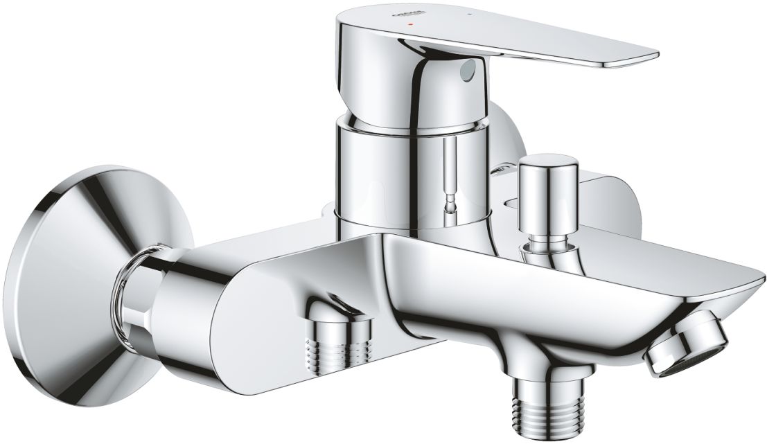 Grohe Start Edge bateria wannowo-prysznicowa ścienna chrom 24198001 - Wysyłka w 24h