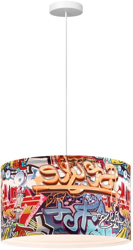 Light Prestige Graffiti lampa wisząca 1x45W mix kolorów LP-077/1PSTYLE