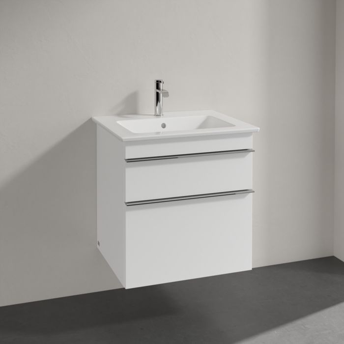 Villeroy & Boch Venticello szafka 55,3 cm podumywalkowa wisząca white matt A92301MS